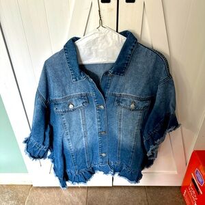 New denim jacket from local boutique